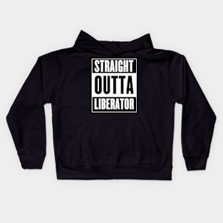 Straight Outta Liberator Kids Hoodie